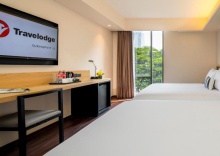 Двухместный номер Tree Gaze Deluxe 2 отдельные кровати в Travelodge Sukhumvit 11