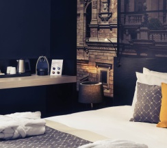 Двухместный номер Privilege двуспальная кровать в Mercure Budapest City Center Hotel