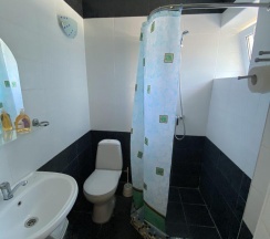 3-местная комната стандарт с 1 односпальной и 1 двуспальной кроватью в Афродита