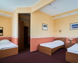 Номер стандарт с 3 односпальными кроватями в Термы Плюс