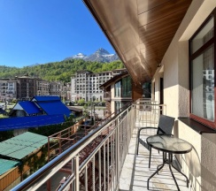 Четырёхместная студия с мини-кухней с балконом в Астра де Роза