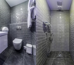 Номер комфорт улучшенный с 1 двуспальной кроватью в Алекс