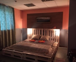 Двухместный номер Deluxe двуспальная кровать в Sova