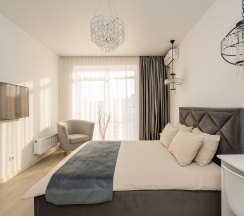 1-комнатные апартаменты, 42 м², 10 этаж в Четыре угла на Максима Горького 151