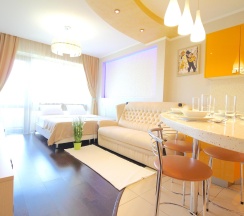 1-комнатные апартаменты студия #1480 в Deluxe apartments