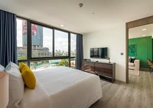 Одноместный номер Standard односпальная кровать в Maven Stylish Hotel Bangkok