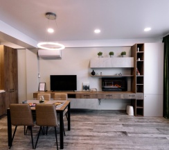 Номер Standard с красивым видом из окна в Апартаменты Baikal Hill Green