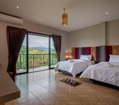 Двухместный номер Standard с видом на горы 2 отдельные кровати в Thanburi Resort