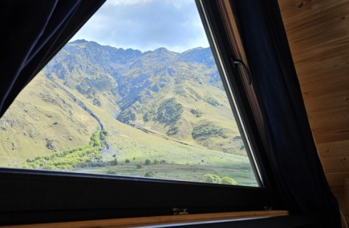 Грузия, Степанцминда: Турбаза База отдыха Misty Rocks Kazbegi