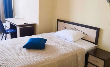 Стандартный номер с двуспальной кроватью в Березка