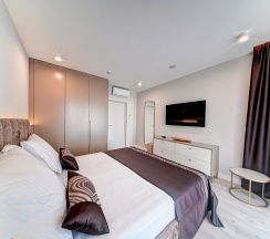 Duplex с видом на море и бассейн в Лучезарный Резорт