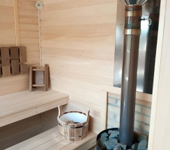 Вилла с бассейном и баней в Есенин Дача