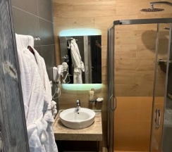 Двухместная студия с видом на город двуспальная кровать в Дом Паткуль