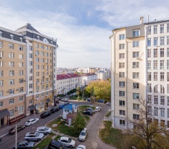 Номер Executive в Квартира 2-к в самом центре в новом доме на Ленина 7Б от RentAp, 5 сп.мест