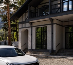 Вилла с балконом и с красивым видом из окна в Residence Village