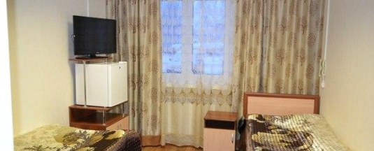 Номер стандарт с 2 односпальными кроватями в Гостиный дворик