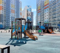 Однокомнатная на ул. Ясный Берег, 7 (Объект №196, этаж 16) в Hugge Place