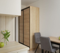 Студия без балкона/Studio without balcony в Lavicon Apart Nebug