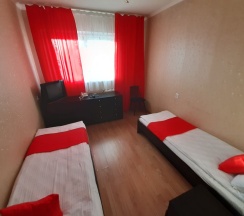 Двухместный номер Economy 2 отдельные кровати в Maxrooms Волга Hollywood