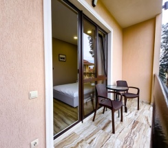 Двухместная комната с балконом в Tere