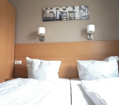 Двухместные апартаменты 2 отдельные кровати в Apartment Hotel Wittenau