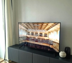 Апартаменты с 2 комнатами с красивым видом из окна в Квартира в премиальном доме в центре
