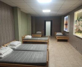 Кровать в общем номере в Резерв