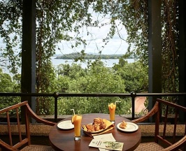 Двухместный номер с панорамным видом 2 отдельные кровати в Heritance Kandalama