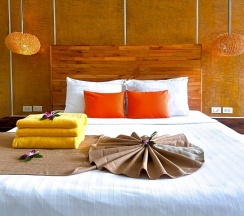 Двухместный полулюкс двуспальная кровать в Summer Luxury Beach Resort and Spa