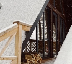 №8 | Premium A-Frame с двумя спальнями и камином (до 6 чел) в Etnica