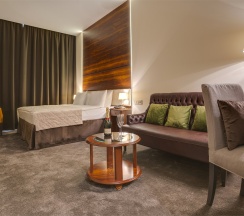 Двухместный номер Делюкс с 1 кроватью или 2 отдельными кроватями в Viewpoint Hotel
