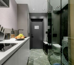 Studio Double одноместный, но возможно пребывание вдвоем, кровать 110х200 в Yapartments