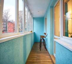 Двухместные апартаменты c 1 комнатой (двуспальная кровать) в Квартира Люкс на Гоголя