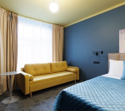 Семейный номер с личными удобствами вне номера в Simple hotel B9