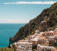 Двухместный номер Deluxe Seaview (двуспальная кровать) в Positano Art Hotel Pasitea