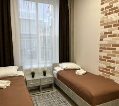 Стандарт двухместный с двумя раздельными кроватями в D`loft Hotel