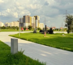 Апартаменты с балконом и с красивым видом из окна в Квартира Svoy Lux