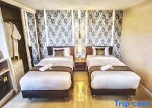 Одноместный номер Deluxe односпальная кровать в The Aim Sathorn Hotel