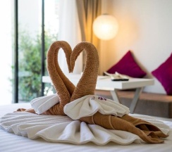 Двухместный номер Deluxe двуспальная кровать в Coral Inn