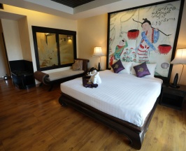 Двухместный люкс Deluxe двуспальная кровать в Dara Samui Beach Resort - Adults Only