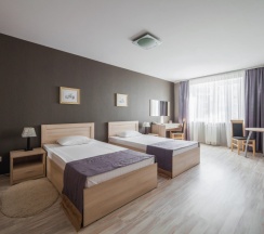 Двухместная студия Superior двуспальная кровать в Комплекс апартаментов Комфорт