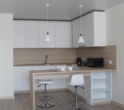 Двухместный люкс Executive с видом на парк двуспальная кровать в TÖR`RE Astana by Wyndham