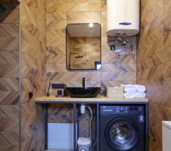 Дом с баней и мангалом LUNA 4 в Luna