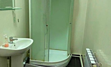 Номер эконом стандарт с 2 односпальными кроватями в Солнечная горка, гостевой дворик