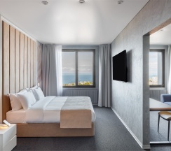 Люкс с видом на море в Tfl Hotel Vladivostok