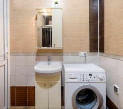 Двухместные апартаменты с видом на дендрарий и бассейн двуспальная кровать в Delsochi