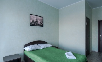 Двухместная комната Стандарт с большой кроватью в Базилик