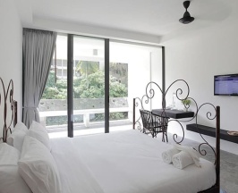 Двухместный номер Deluxe с видом на воду 2 отдельные кровати в Surintra Boutique Resort