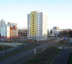 Двухместные апартаменты c 1 комнатой с балконом (двуспальная кровать) в Апартаменты Уютная студия с лоджией