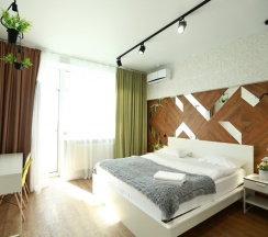 Студия 7 на 14 этаже 1 подъезд (г. Тюмень, ул. Малыгина д.90) в Rehome